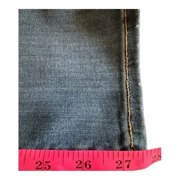 Hudson Barbara Jeans High Waisted Super Skinny Jeans Raw Hem Women's Size 27 NWT